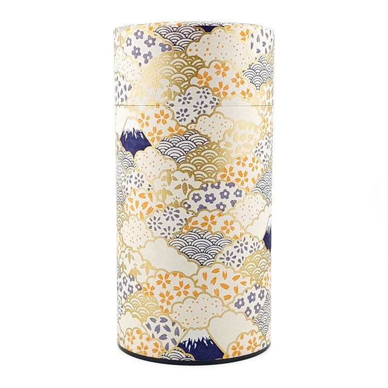 Caja de té japonés Yuzen Washi