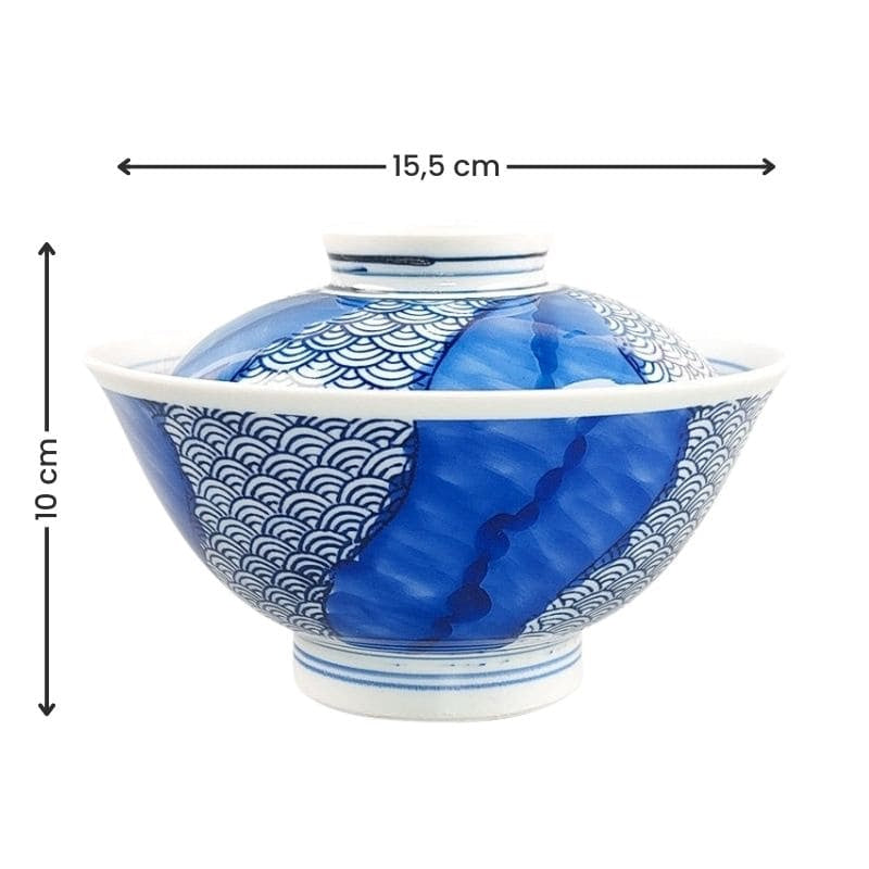 Bol Japonés Donburi Seigaiha