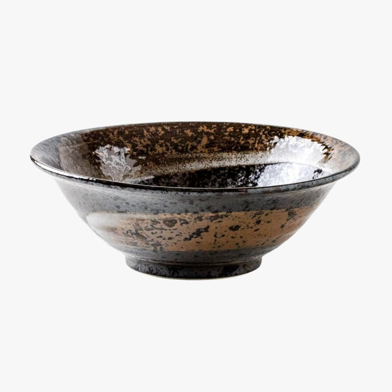 Bol de ramen japonés hecho a mano
