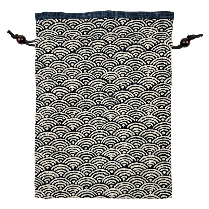 Bolsita de Tela Japonesa Seigaiha
