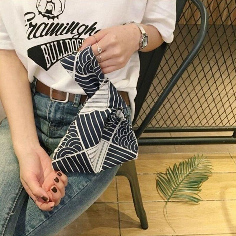Bolso con Estampado Damier Japonés