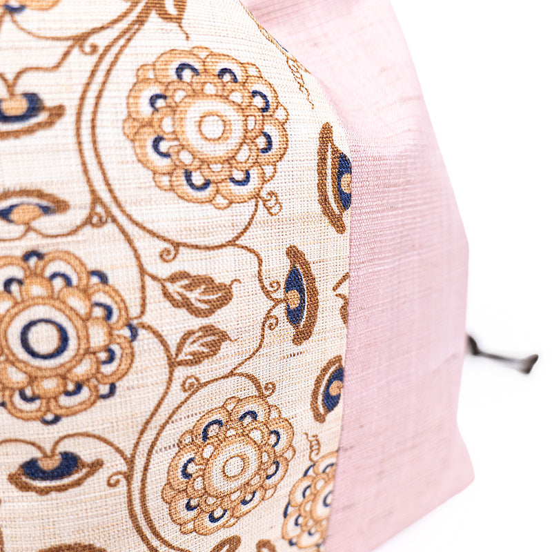 Bolso Kinchaku Japonés de Lino Karakusa