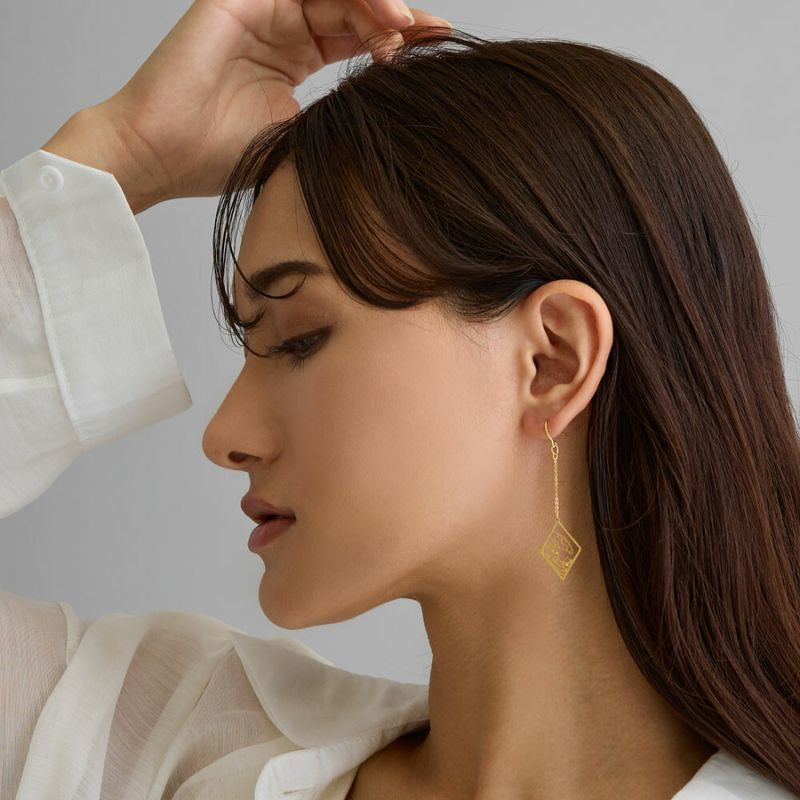 Pendientes Grande Vague