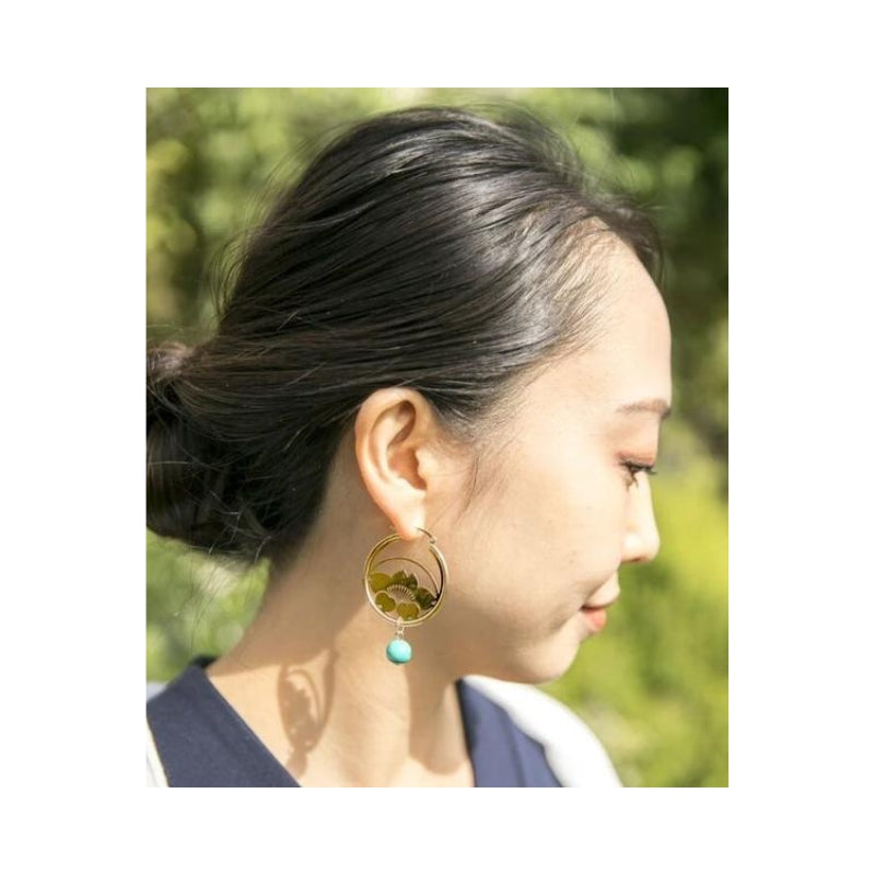 Pendientes japoneses Hana Kamon