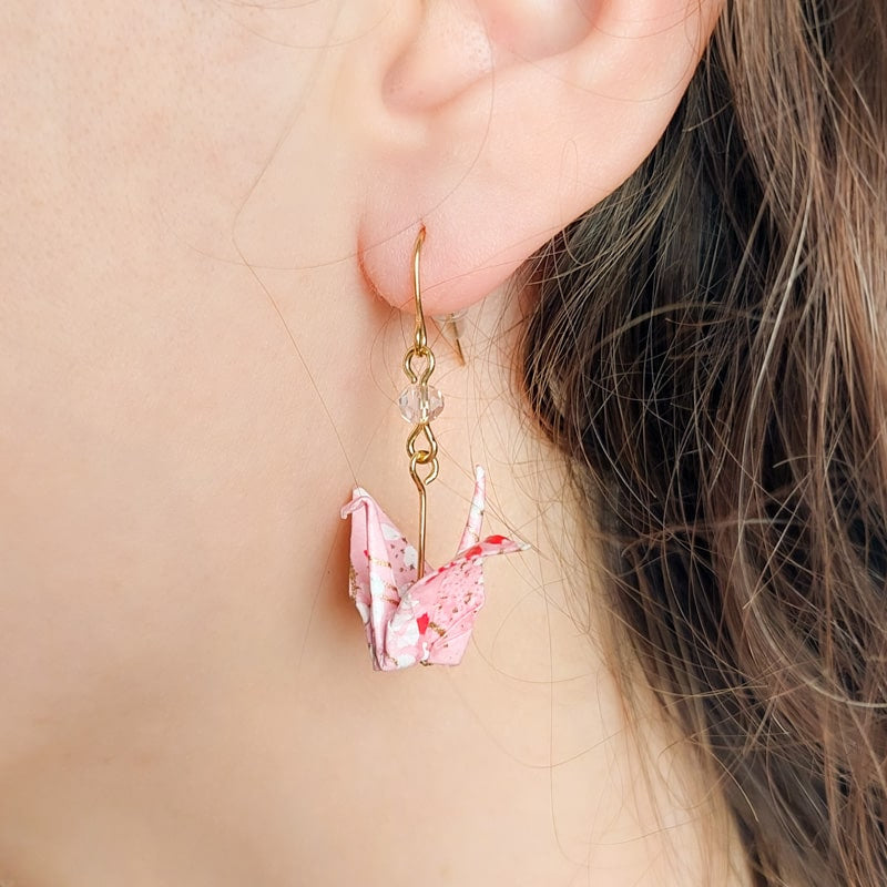 Pendientes Pinku Origami