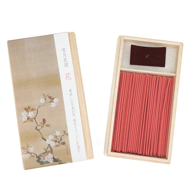 Caja de Incienso Japonés Flor