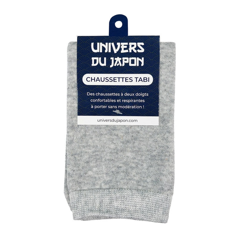 Calcetines de Algodón Tabi Gris / EU 37-43