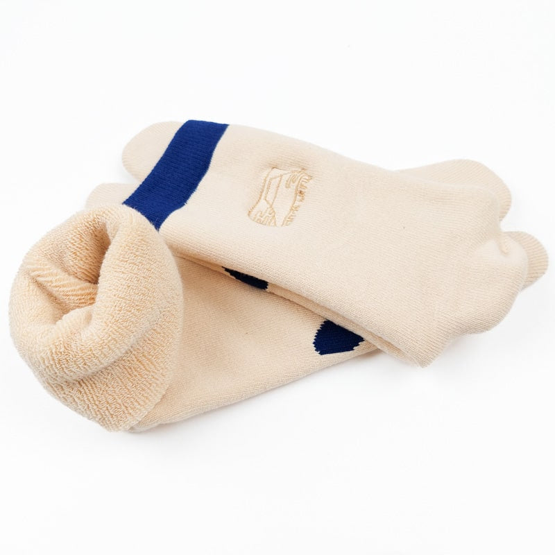 Calcetines Japoneses Chanclas - Beige EU 37-42