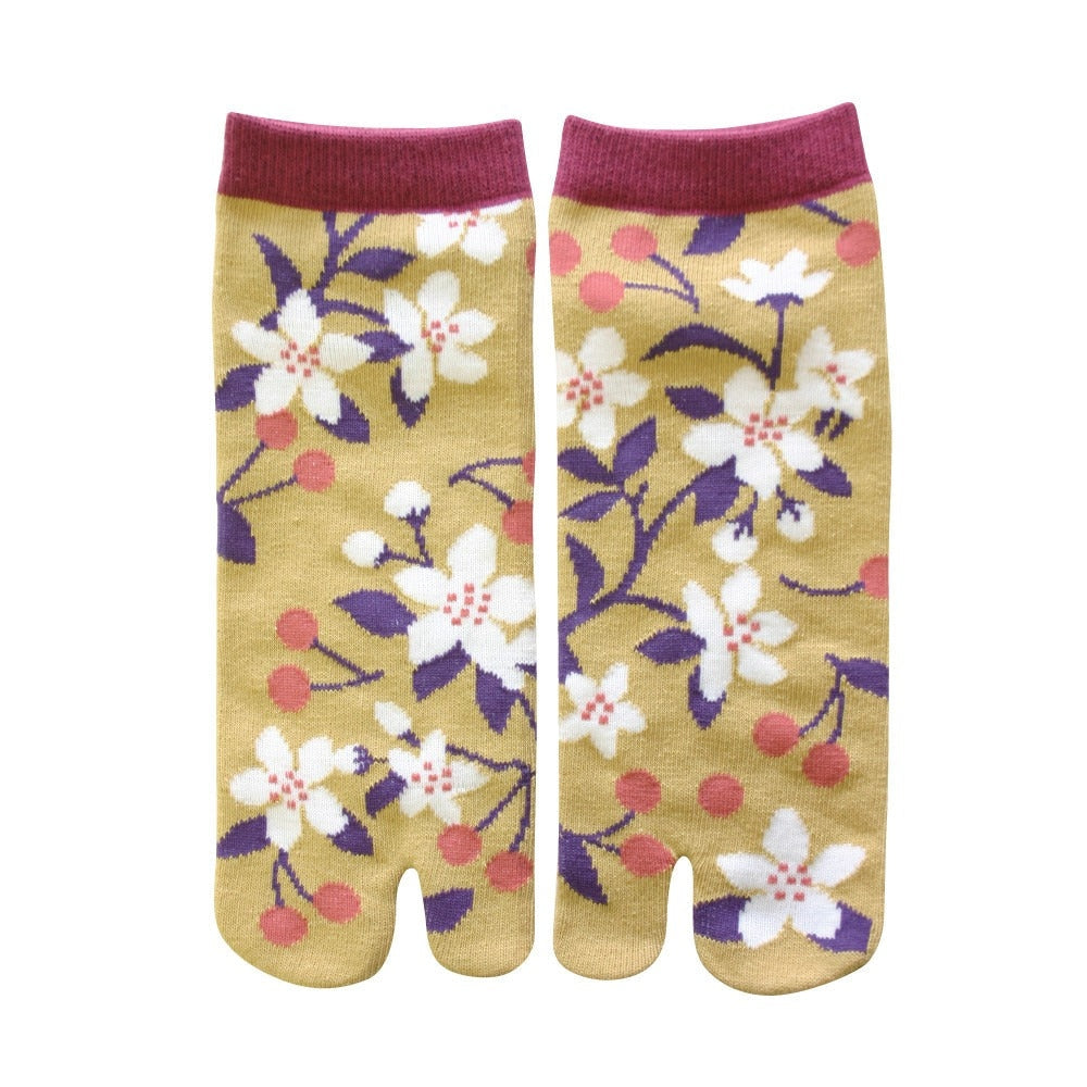 Calcetines Tabi Cerezas EU 36-40