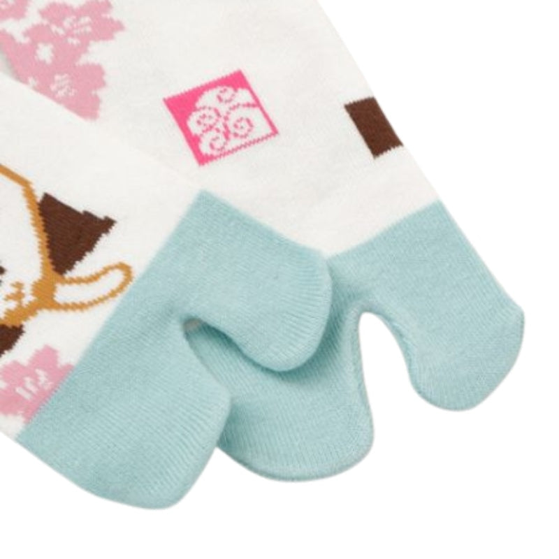 Calcetines Tabi Gato Sakura