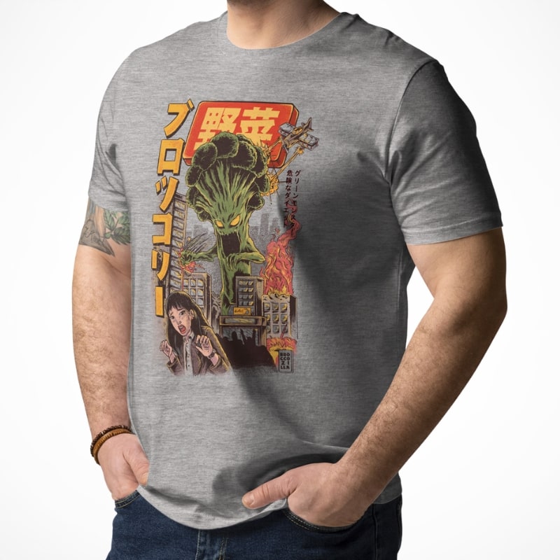 Camiseta Japonesa Broccozilla