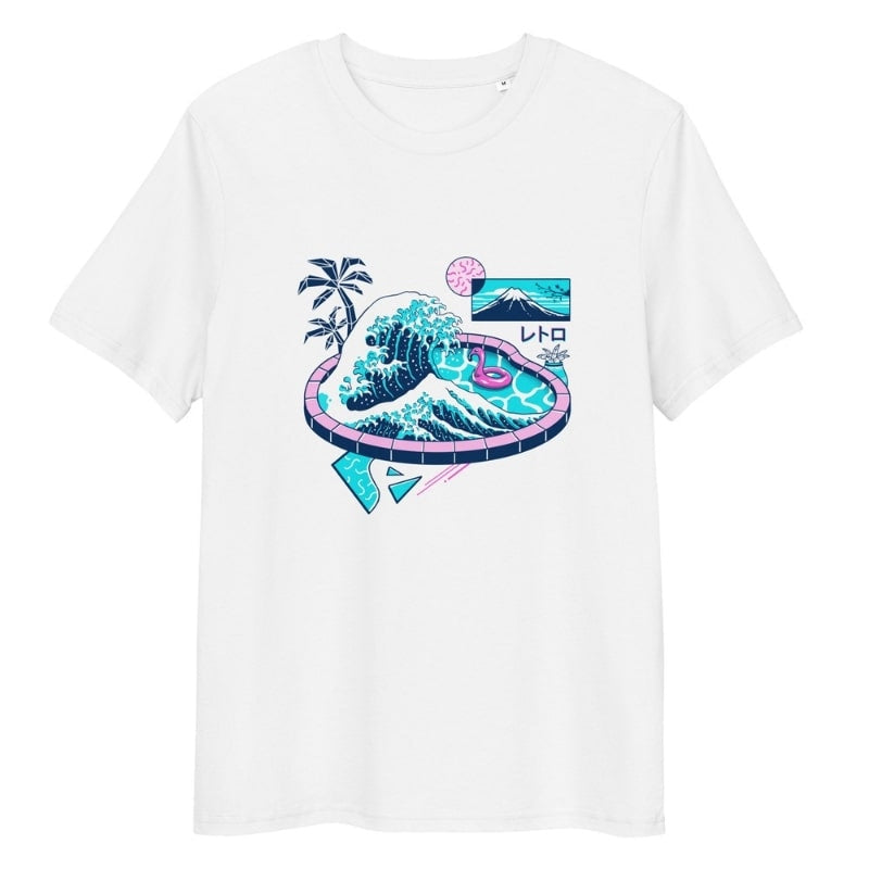 Camiseta Japonesa El Gran Estanque de Kanagawa S