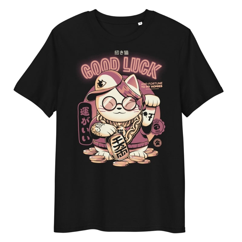 Camiseta Japonesa Maneki Neko S