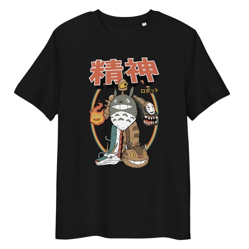 Camiseta Japonesa Seishin S / Negro
