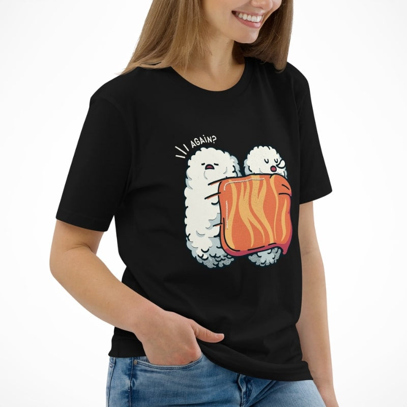 Camiseta Japonesa Sleeping Sushi