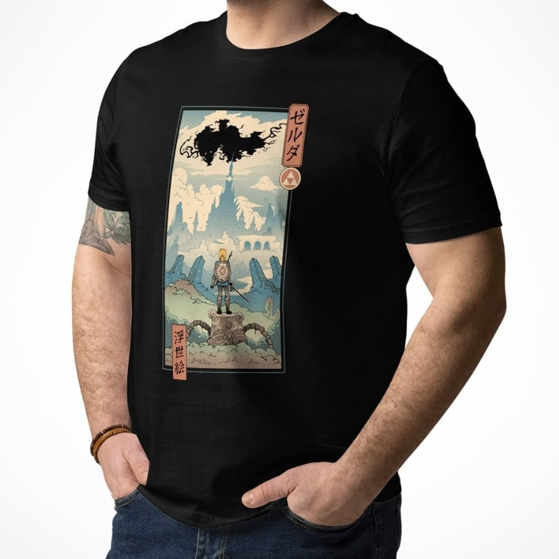Camiseta Japonesa Ukiyo-e La Leyenda
