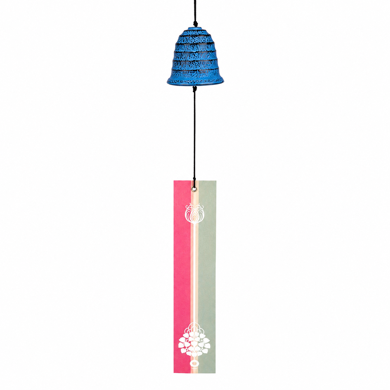 Campana de Viento Fūrin – Hierro Fundido Hamon Azul