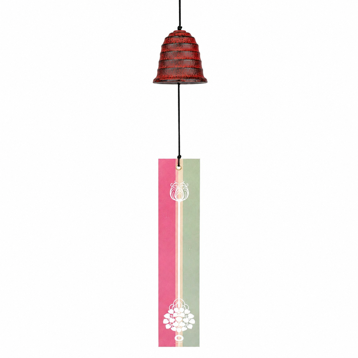 Campana de Viento Fūrin – Hierro Fundido Hamon Naranja