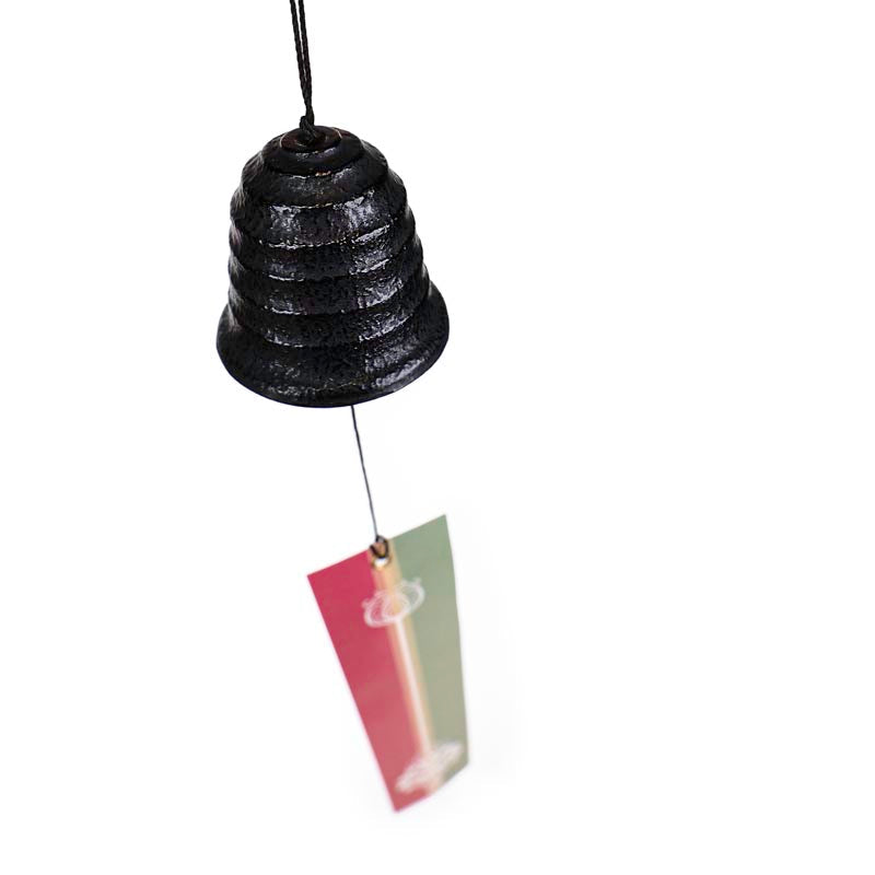Campana de Viento Fūrin – Hierro Fundido Hamon Negro