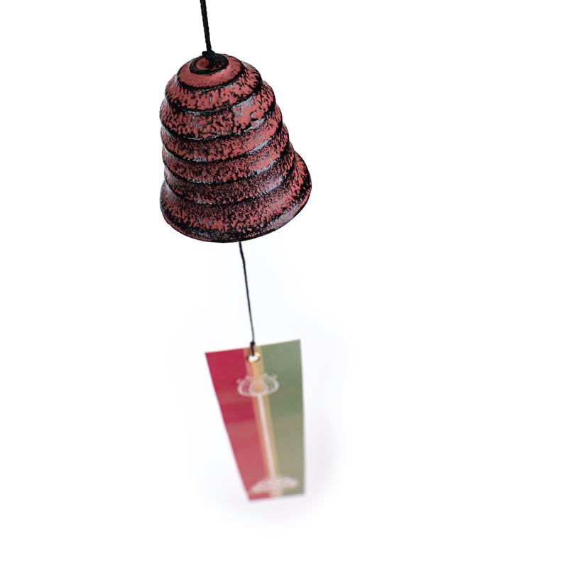 Campana de Viento Fūrin – Hierro Fundido Hamon Rosa
