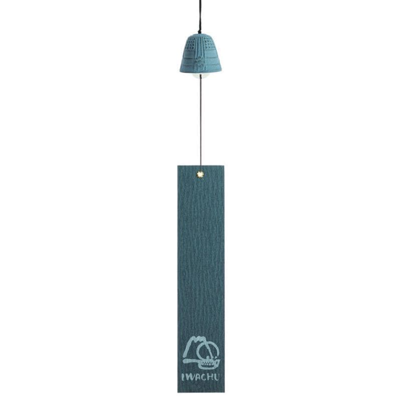 Campanilla Japonesa Furin Iwachu Azul Claro - 4,5 cm