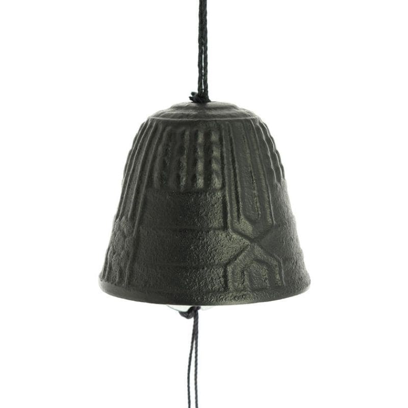 Campanilla Japonesa Furin Iwachu Negra - 4,5 cm
