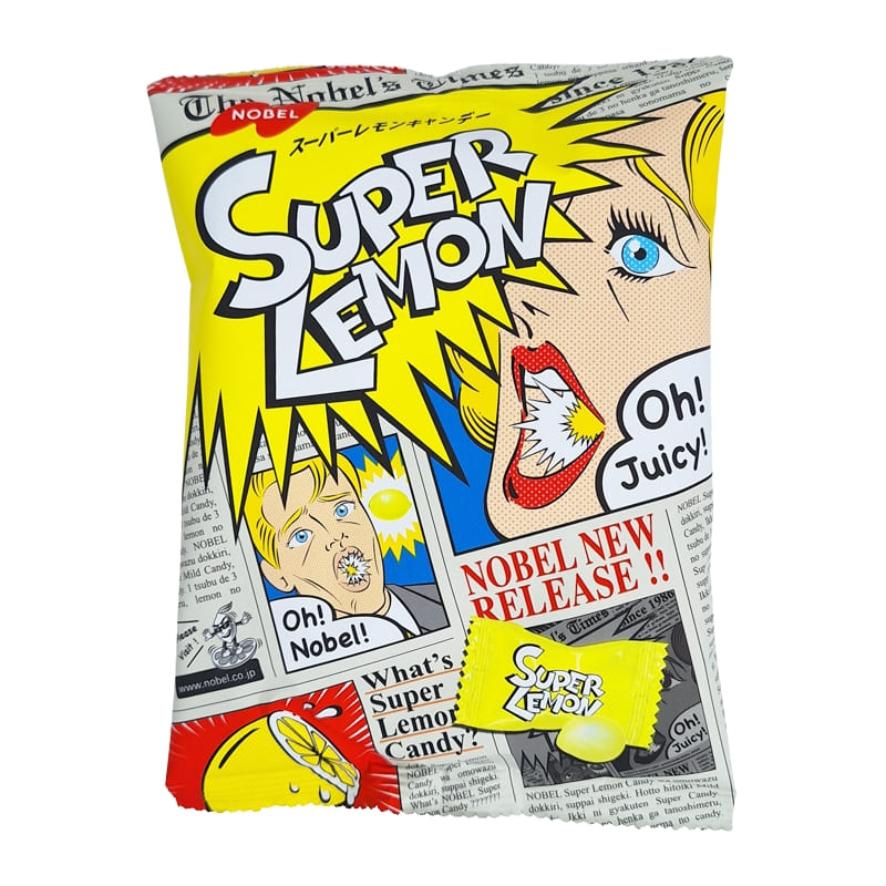 Caramelos Ácidos Super Lemon Nobel