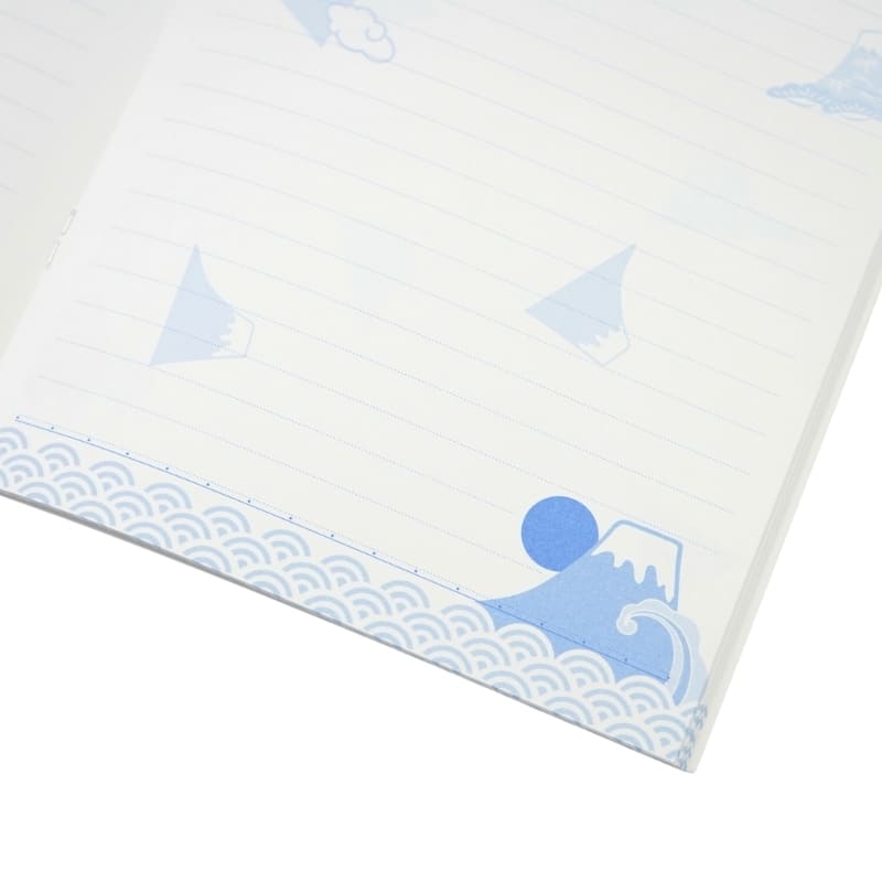 Cuaderno japonés Fujisan & Seigaiha