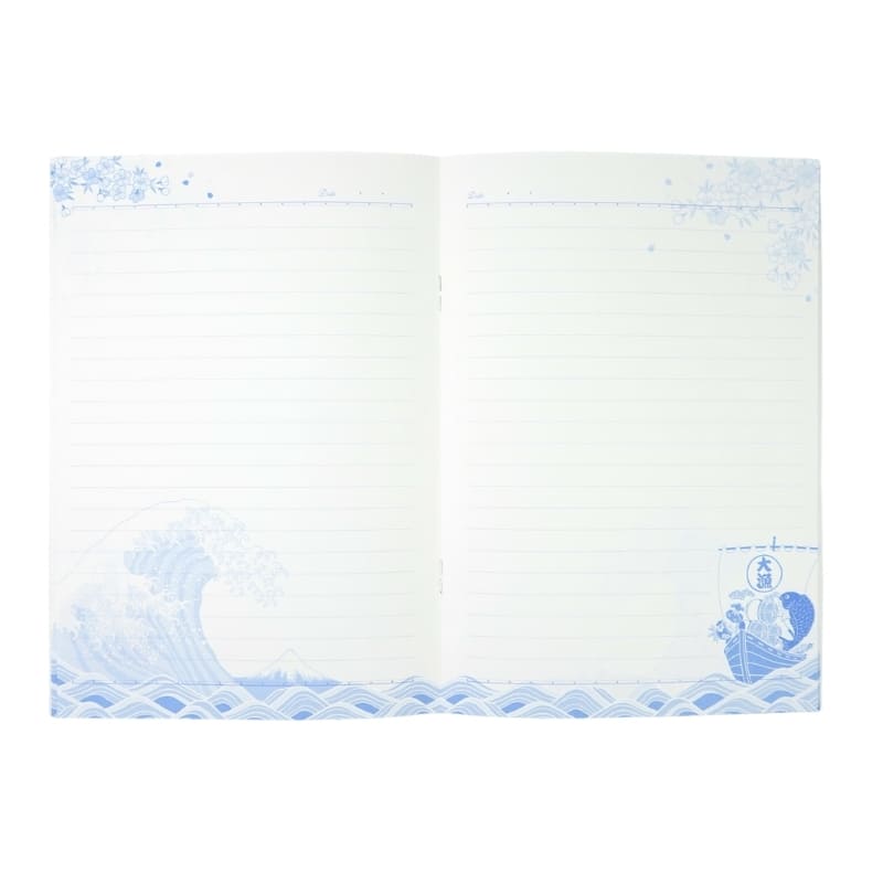 Cuaderno japonés Kanagawa & Takarabune