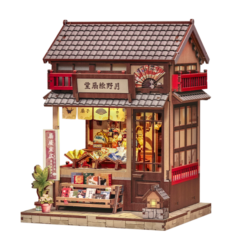 Casa Miniatura Japonesa De Madera Tsukino Eogi-Dou