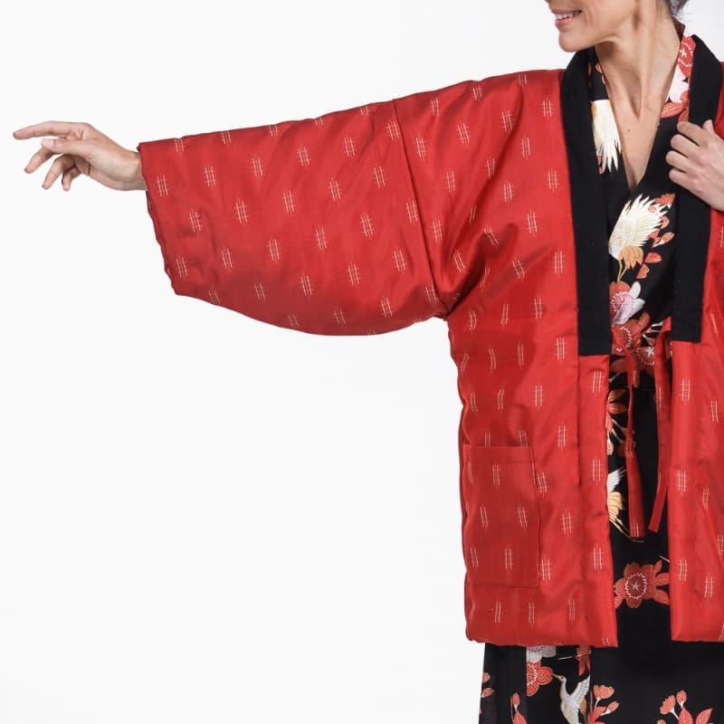 Chaqueta Hanten Japonesa Mujer