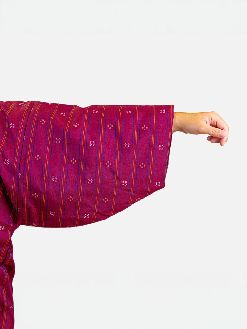 Chaqueta Hanten Mujer – Shima ni Hishi Rosa