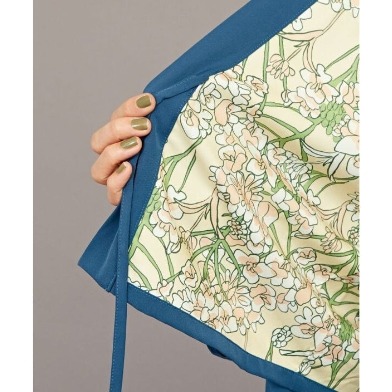 Chaqueta Kimono Azul de Mujer