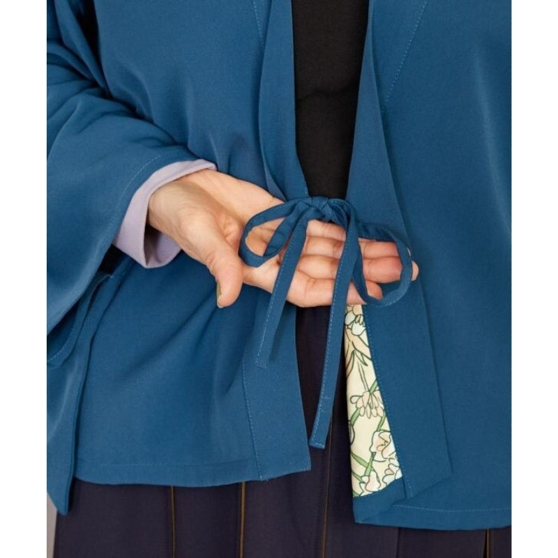 Chaqueta Kimono Azul de Mujer