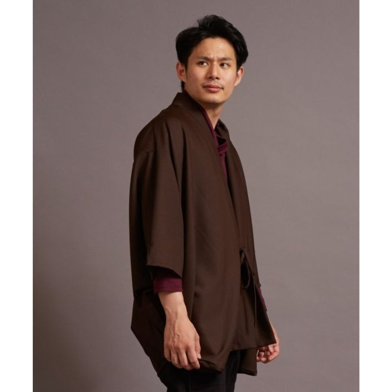 Chaqueta Kimono Marrón Hombre
