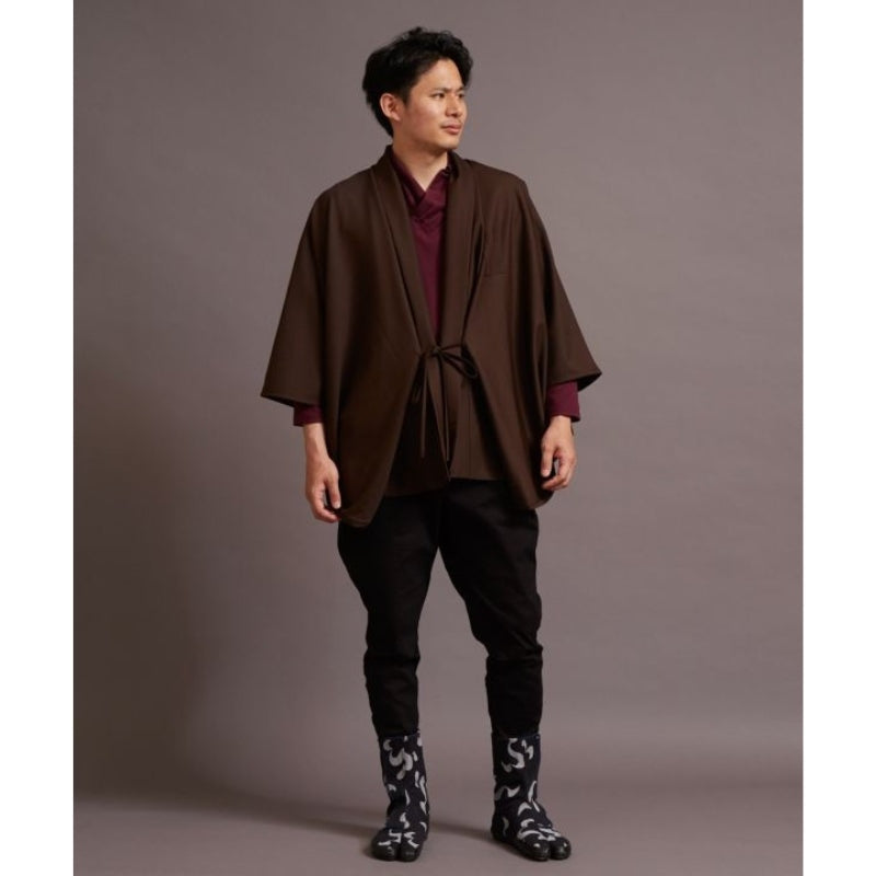 Chaqueta Kimono Marrón Hombre