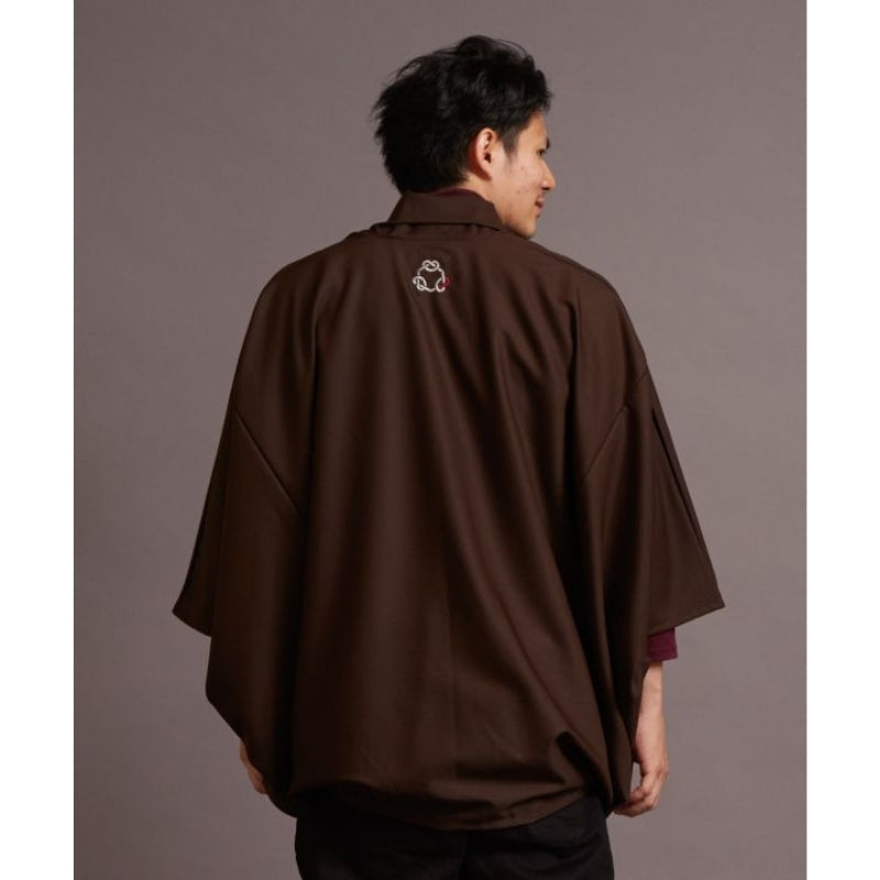 Chaqueta Kimono Marrón Hombre