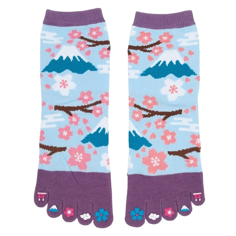 Chaussettes 5 Doigts Mont Fuji - EU 36-39