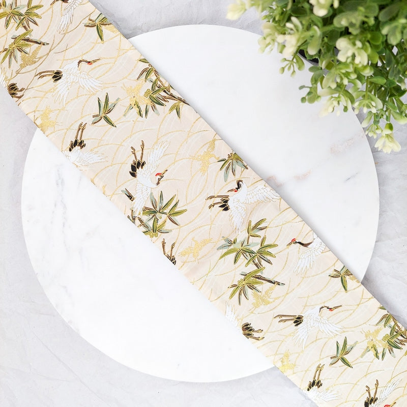 Cinturón Obi Beige Grulla