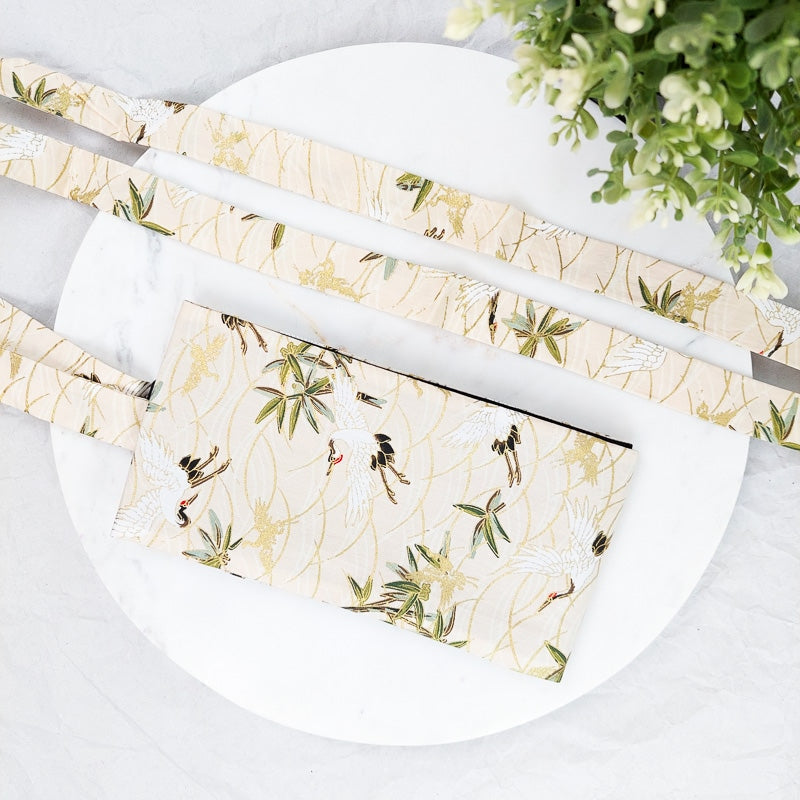 Cinturón Obi Beige Grulla