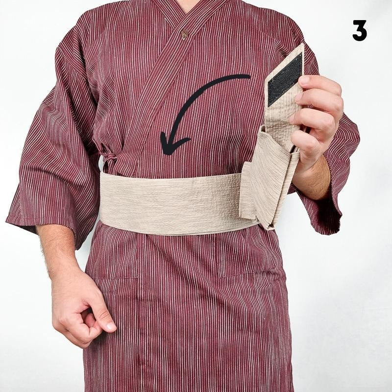 Cinturón Obi Hombre - Beiju