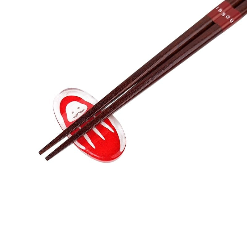 Coffret Baguettes Japonaises Motif Daruma