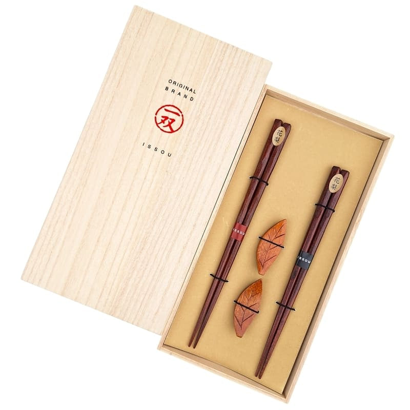 Coffret Baguettes Japonaises & Supports Feuilles