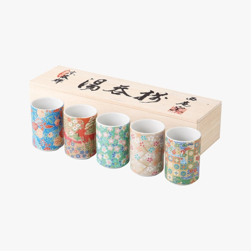 Set de regalo de tazas de té japonesas