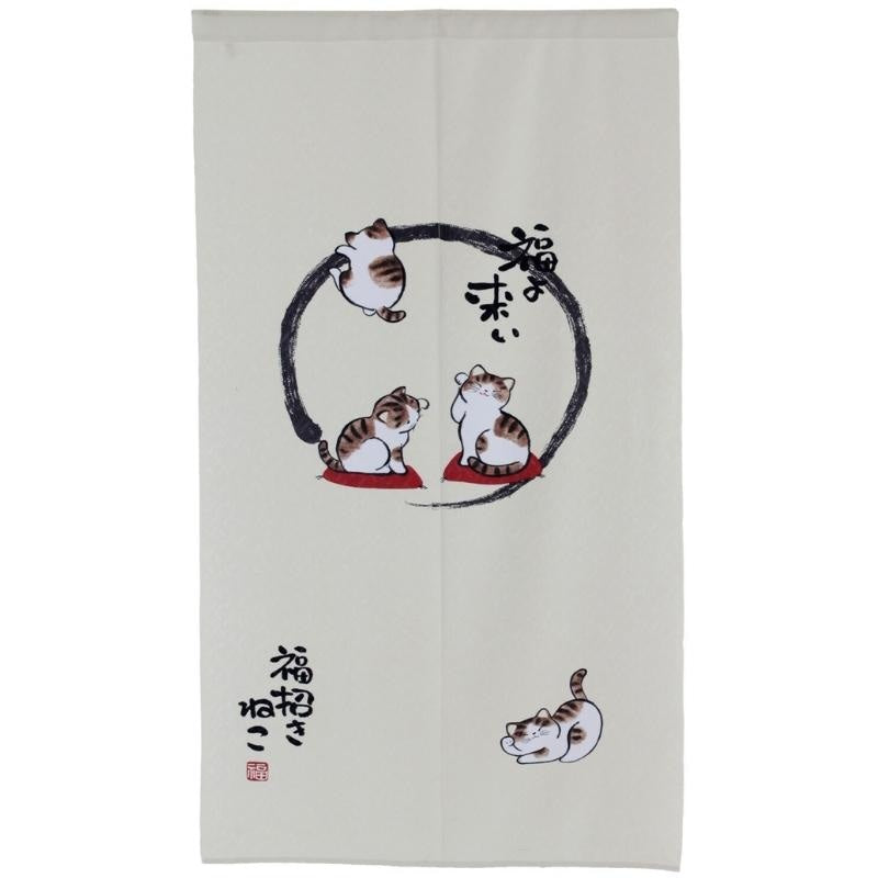 Cortina Noren Gato Zen