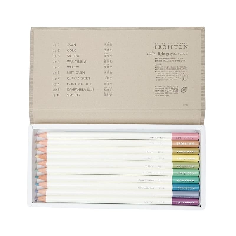 Lápices de colores japoneses Irojiten Tomo 2