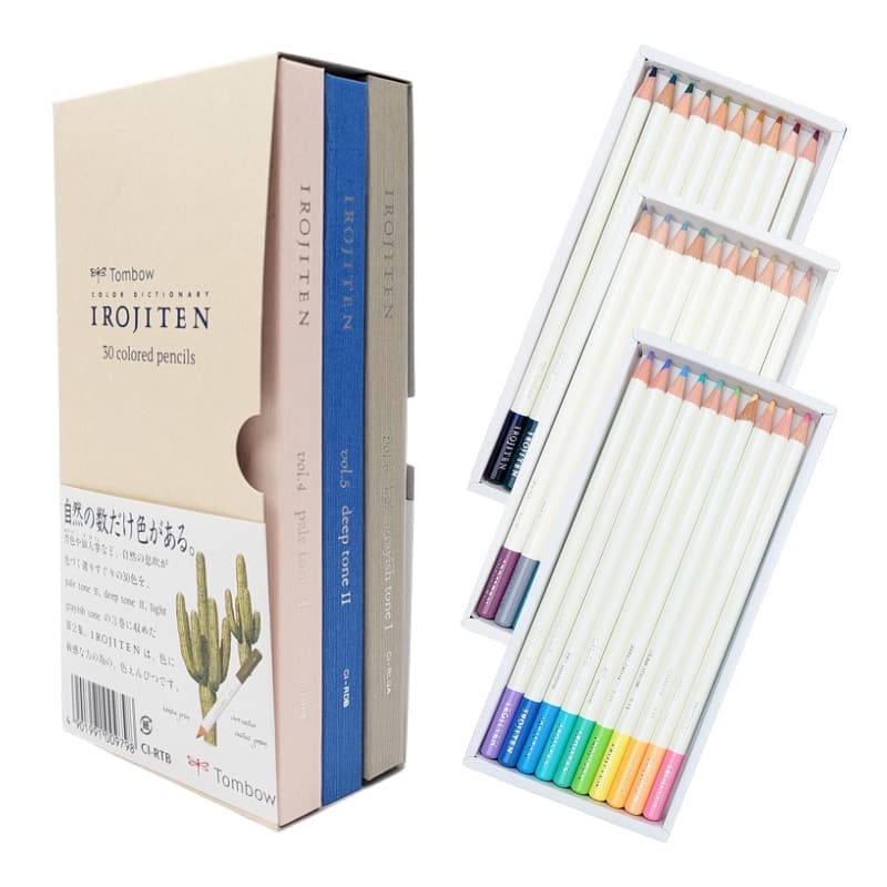 Lápices de colores japoneses Irojiten Tomo 2