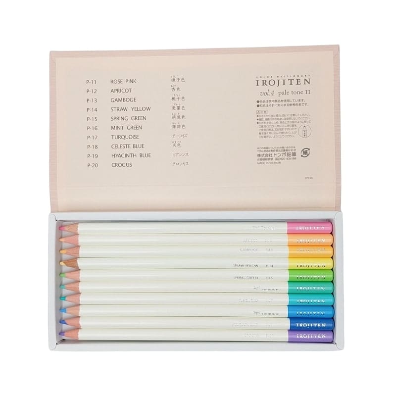 Lápices de colores japoneses Irojiten Tomo 2