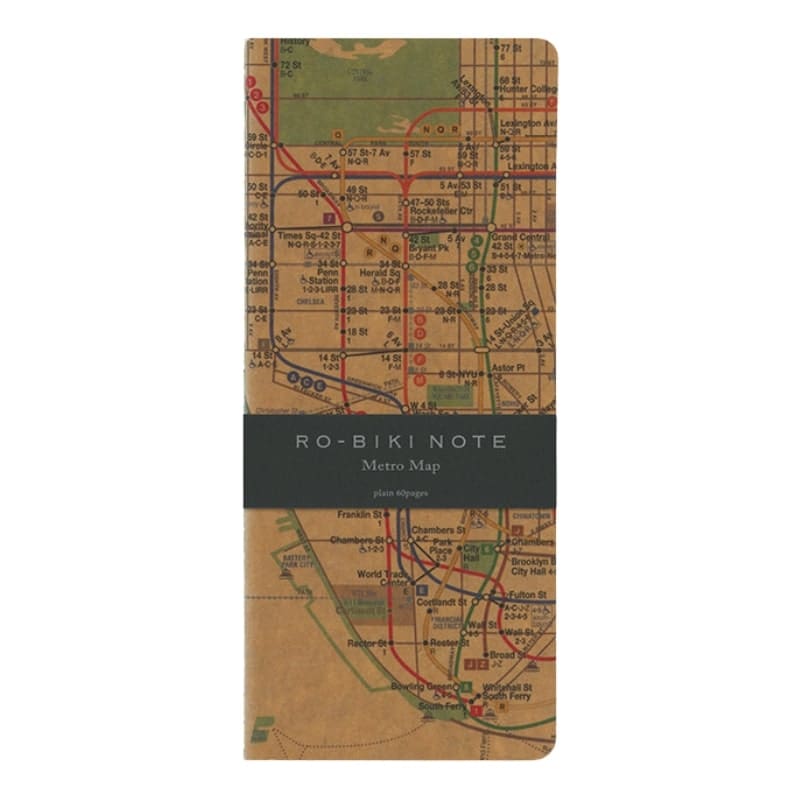 Cuaderno de Notas Ro-Biki Mapa