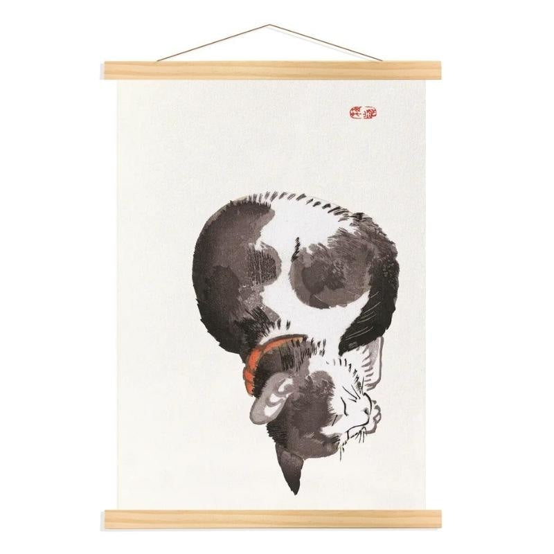 Cuadro Japonés Gato